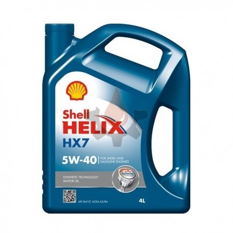 SHELL Helix HX7 5W-40 - 4L